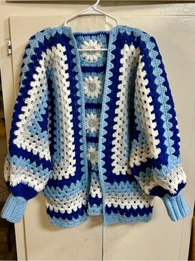 Crochet Cardi  & Hat